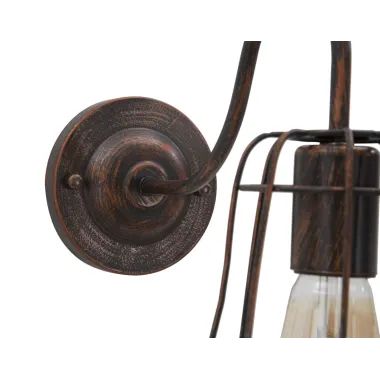 LAMPA ŚCIENNA INDUSTRY -B- 33x15x27,5 cm MIN 2